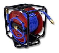 Wiltec Avvolgitubo automatico 30 metri 12 bar 12,91 mm Avvolgitore tubo aria compressa