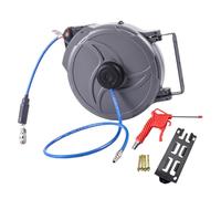 Avvolgitubo 'aria - Rullo tubo 'aria retrattile da 30 cm, resistenza migliorata | Tubi d'aria del tamburo telescopico Rulli con cuscinetti ad alta resistenza, Tubi ibridi polimeri Max per