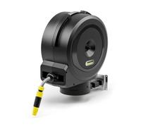 Kärcher Tubo flessibile HBX 5.25 Automatic: tubo da 25 m, tubo di collegamento: 1,5 m, recupero automatico del tubo, comodo e flessibile, nero