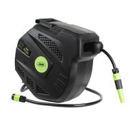 Avvolgitubo Automatico Acqua Giardino Autoavvolgente con pompa da 15 mt JBM53882
