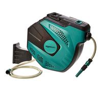 Avvolgitubo automatico con flessibile montaggio a parete 35 m Verde Nero