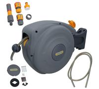 Avvolgitubo automatico da giardino Hozelock con tubo flessibile da 10 metri p...