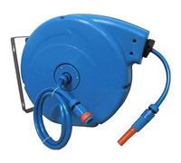 AVVOLGITUBO AUTOMATICO RETRATTILE ACQUA 20+1m 1/2" FISSAGGIO A MURO IL CAMPO