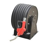 Avvolgitubo Avvolgitubo for tubo flessibile for olio da 2 pollici e 10 metri, avvolgitubo for tubo flessibile for carburante retrattile automatico elettrico e manuale con riavvolgimento elettrico.