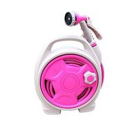 Avvolgitubo da Giardino Portatile, Carrello for Pipa ad Acqua, Supporto di Stoccaggio, Rastrelliera for Irrigazione, Lavaggio Auto, Pulizia Domestica, 13M Circolazione Fluida(HR2-01)
