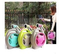 Avvolgitubo da Giardino Portatile, Carrello for Pipa ad Acqua, Supporto di Stoccaggio, Rastrelliera for Irrigazione, Lavaggio Auto, Pulizia Domestica, 13M Circolazione Fluida