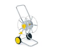 Wolf garten 5222000 argento giallo carrello avvolgitubo senza tubo