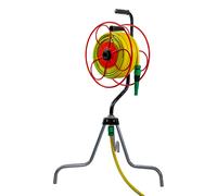 Avvolgitubo Manuale Girevole su Treppiede 25 mt in Acciaio Agrati