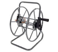 Avvolgitubo Manuale Portatile 100 mt Tubo Ø13 mm in Acciaio Verniciato Grigio Agrati