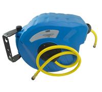 AVVOLGITUBO PARETE PROLUNGA TUBO ARIA COMPRESSA CAVO 12 MT PORTATILE 12 METRI