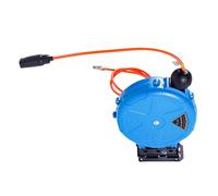 Avvolgitubo Per Aria Compressa Da 10 M Con Montaggio A Parete - Avvolgitubo Automatico Tubo Per Aria Compressa Retrattile Ṕer Carichi Pesanti P̀er Riparazioni Automobilistiche, Officine, Macchine