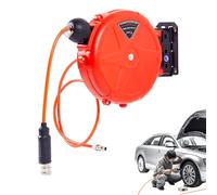 Avvolgitubo Per Aria Compressa Da 10 M Con Montaggio A Parete - Avvolgitubo Automatico Tubo Per Aria Compressa Retrattile Ṕer Carichi Pesanti P̀er Riparazioni Automobilistiche, Officine, Macchine