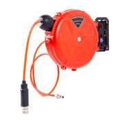 Avvolgitubo Per Compressore , A Parete Con Riavvolgimento Automatico | (Red)