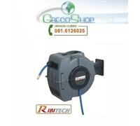 Avvolgitubo per compressore/Prolunga aria compressa automatica 15+1,5m Ribitech