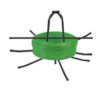 Avvolgitubo PEX, distributore di tubi pieghevole multifunzionale, robusto tubo per acqua potabile con custodia, carico massimo di 200 kg, nero