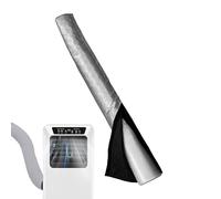 Avvolgitubo portatile AC, Copertura isolante per tubo AC, Copertura per tubos flessibile per condizionatore d'aria Manicotto per tubos CA antipolvere, Avvolgimento per tubo flessibile regolabile