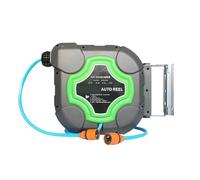 Avvolgitubo Retrattile Automatico Tamburo Del'acqua 4S Negozio Autolavaggio Giardino Montaggio A Parete Del'acquaMacchina For La Pulizia Bobina Telescopica Smart Slow Retract(15m)