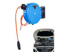 Avvolgitubo retrattile da 10 m resistente a parete, avvolgitubo compressore, per riparazione e manutenzione di macchine utensili in officine e garage