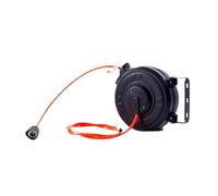 Avvolgitubo Retrattile For Compressore D'aria, Avvolgitubo Automatico For Montaggio A Parete For Garage, Officina, Riparazione Auto, Facile Installazione(Black)