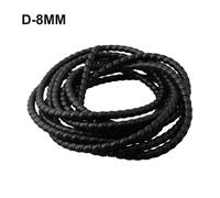 Avvolgitubo Tubo Idraulico Parte Avvolgitubo Nero Protezione Cavo D-8/10/12mm