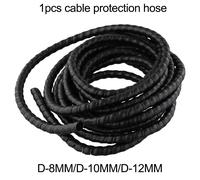 Avvolgitubo Tubo Idraulico Parte Avvolgitubo Nero Protezione Cavo D-8/10/12mm