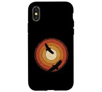 Avvoltoio Circling Cielo Caldo Sole Valle della Morte Custodia per iPhone X/XS