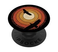 Avvoltoio Circling Cielo Caldo Sole Valle della Morte PopSockets PopGrip Adesivo