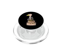 Avvoltoio con torta di compleanno PopSockets PopGrip per MagSafe