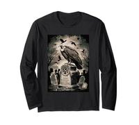 Avvoltoio Guardiano Silenzioso dei Dimenticati Maglia a Manica