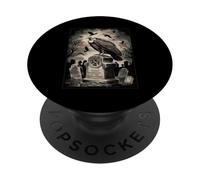 Avvoltoio Guardiano Silenzioso Dei Dimenticati PopSockets PopGrip Adesivo