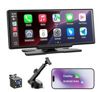 Avylet Carplay Auto Android Wireless,8.1'' Schermo Con Telecamera Posteriore, Autoradio Portatile Touchscreen Con Navigazione OTA, GPS, Mirror Link, Controllo Vocale, Bluetooth, AUX, FM, WIFI