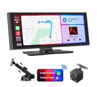 Avylet Carplay Wireless Andriod Auto, schermo per auto IPS 9.26" con telecamera di backup, Stereo Auto con navigazione GPS, controllo vocale, schermo touch, Bluetooth, Mirror Link, FM, AUX