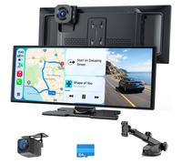 Avylet Schermo CarPlay da 10,25" con BSD AI Posteriore, Dash Cam Doppia 4K, | Ap