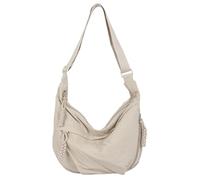 AVZYARDY Borsa a trama a mezzaluna for donne, borsa a fionda in nylon a mezza luna con più tasche, borsa a tracolla gnocchiale leggera, pacchetto di fiamme for viaggi e uso quotidiano