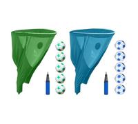 AVZYARDY Granny Pants Yard Game, Giant Stretchy Granny Pants Cash Game, divertente gioco di stile in stile gara for bambini for bambini Gathering Family Gathering Family -Blue e Green 14pcs