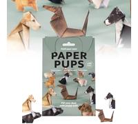 AVZYARDY Kit origami gatti di carta fai da te, 50 fogli per piegare gatti carini, set creativo artigianale per bambini e adulti, decorativo e regalo per amanti degli animali