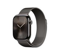 AW S10 GPS + Cellular 42mm Slate Titanium Case with Slate Milanese Loop
