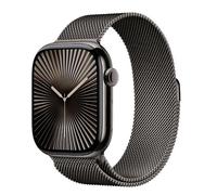 AW S10 GPS + Cellular 42mm Slate Titanium Case with Slate Milanese Loop