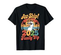 Aw Ship It’s a Family Trip 2025 - Funny Matching Cruise tee Maglietta