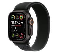 AW Ultra 2 GPS + Cellular 49mm Black Titanium Case with Black Trail Loop - M/L