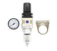 AW2000-02 1/4 regolatore di pressione dell'aria pneumatico separatore olio-acqua regolatore del filtro dell'aria del compressore con 4 mm 6 mm 8 mm(AW2000-02 with PC10)