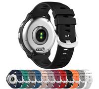 AWADUO Compatibile con cinturini Garmin D2 Air X10 (43 mm), cinturino di ricambio da 20 mm per Garmin Venu SQ2, morbido e resistente, nero