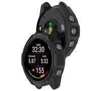 AWADUO Compatibile con Garmin Forerunner 970 47mm Custodia Protettiva Smartwatch Silicone TPU Custodia Shell Morbida e Durevole Orologio Accessori (Nero)