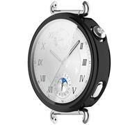 AWADUO Compatibile con Huawei Watch GT6 41 mm sostituzione completa custodia protettiva cover TPU guscio morbido e resistente smartwatch accessori (nero)