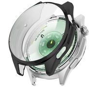 AWADUO Compatibile con Huawei Watch GT6 46 mm sostituzione completa custodia protettiva cover TPU guscio morbido e resistente smartwatch accessori (nero)