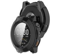 AWADUO Custodia protettiva compatibile con COROS NOMAD Smartwatch copertura completa PC custodia protettiva con vetro temperato touch screen protector accessori smartwatch (nero)