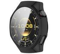 AWADUO Custodia protettiva compatibile con Huawei Watch GT6 Pro da 46 mm, in TPU, morbida e resistente, accessorio per smartwatch (nero)