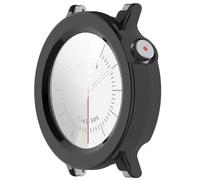 AWADUO Custodia protettiva compatibile con smartwatch CMF Watch 3 Pro, copertura completa, con pellicola protettiva in vetro temperato touchable, accessori per smartwatch (nero)