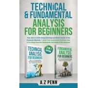 Awais Zubair Technical & Fundamental Analysis for Beginners 2 in 1 E (Tascabile)
