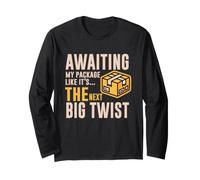 Awaiting My Package Like IT S The Next Big Twist Maglia a Manica
